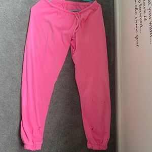 Chaser distressed sweats